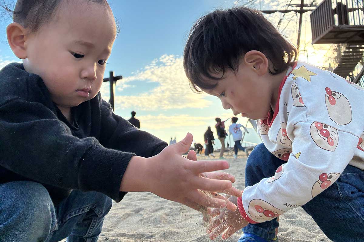 インタビュー　Nさん仕事中の写真
